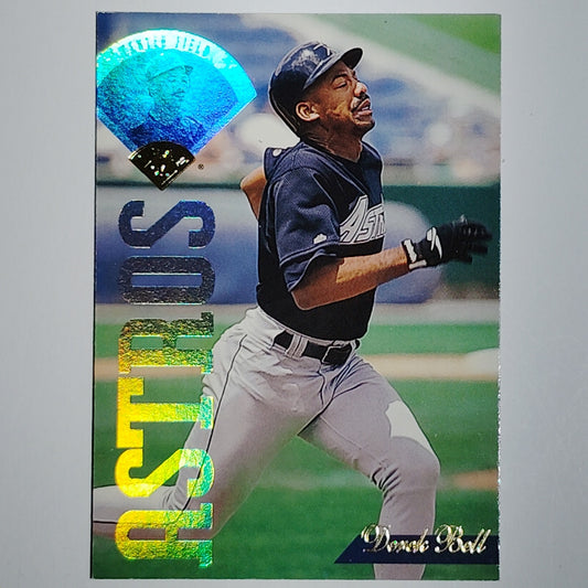 1995 Leaf Derek Bell Card #268 Houston Astros OF VG/EX