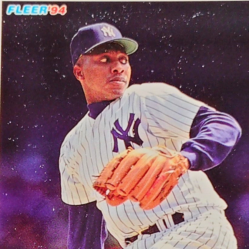 Melido Perez, New York Yankees, #245, 1994 Fleer Baseball Collector's Card