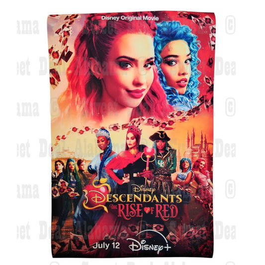 Disney's Descendants: The Rise of Red – 11” x 17” Canvas Print – Unframed