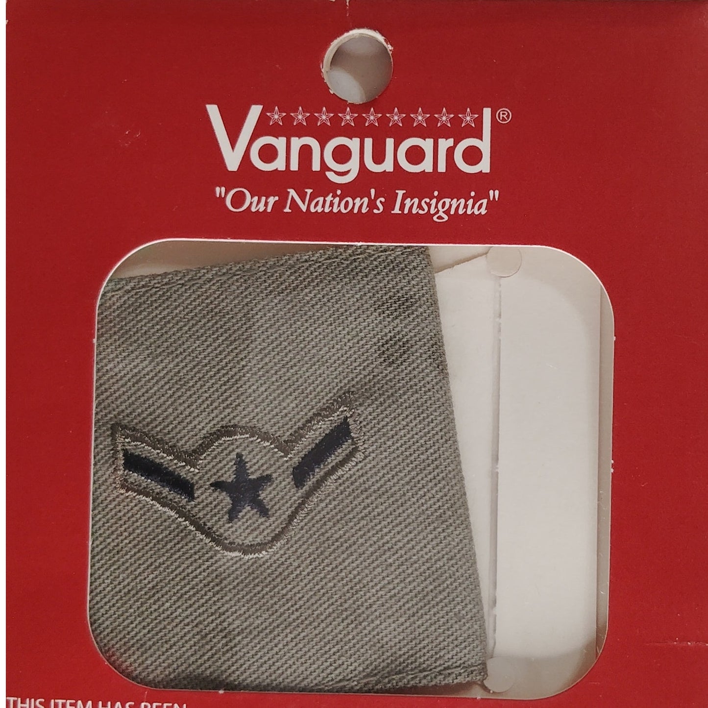 USAF ABU Gortex Jacket Rank Tab Airman E‑2 Loop‑Back Vanguard USA