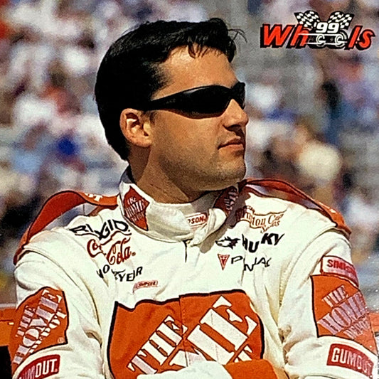 Tony Stewart, Sponsor: Home Depot, Card 33, 1999 Wheels NASCAR Winston Cup, NM+