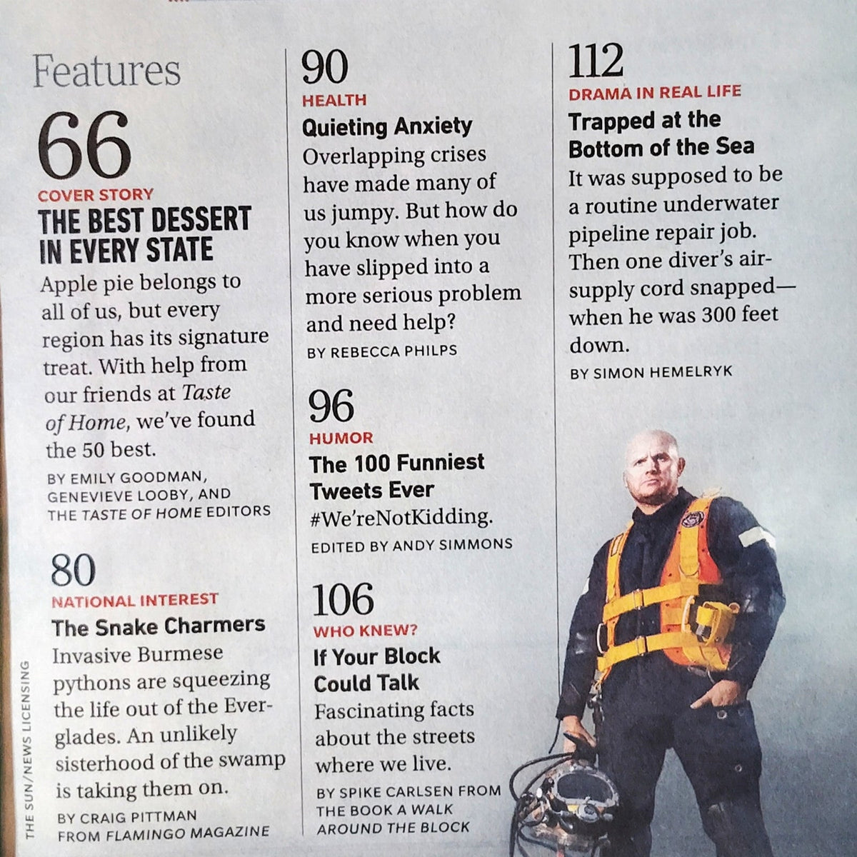 Reader's Digest July/August 2021 America the Tasty Magazine Back Issue