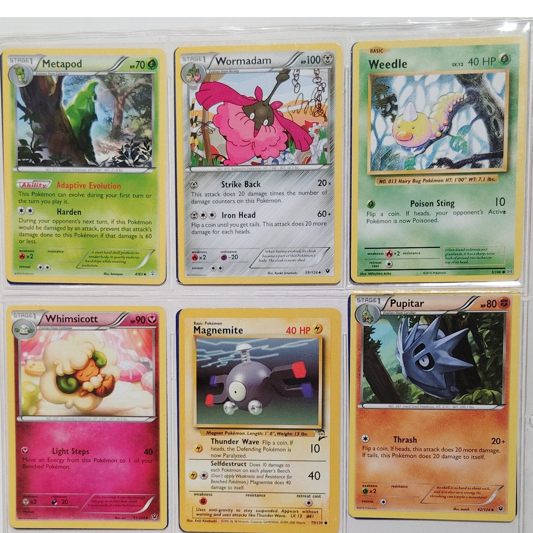 18 Random Pokémon Cards Pictured, Actual Photos Provided