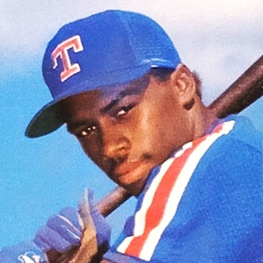 1990 Score Donald Harris #661 Texas Rangers 1st Round Pick OF Baseball Card NM
