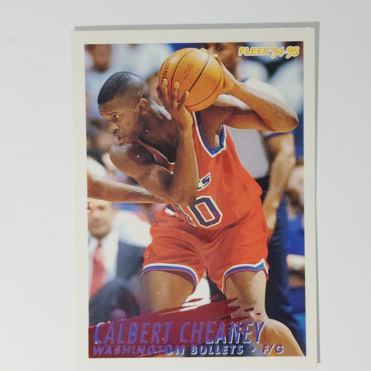 1994–95 Fleer Calbert Cheaney #230 – Washington Bullets – F/G