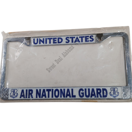 United States Air National Guard 12.25 x 6.25 Tag Frame for Standard 12 x 6 Tag
