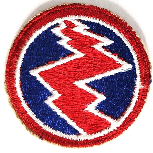 US Army 312th Logistical Command SSI Novelty Patch 2" Round Sew‑On Vintage NOS