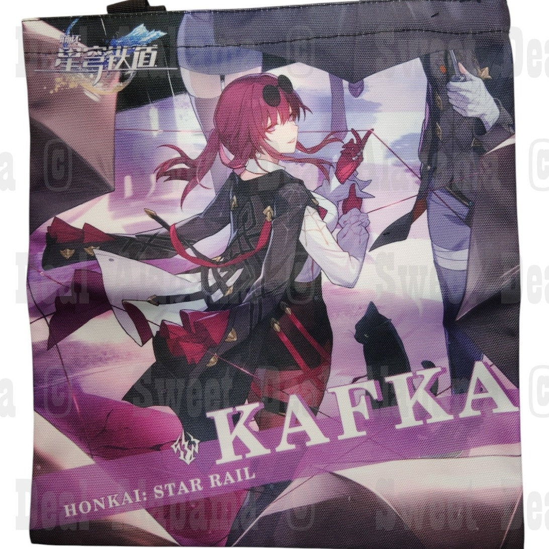 Honkai: Star Rail Character Canvas Handbag Stellaron Hunters Kafka 16"H x 12.5"W