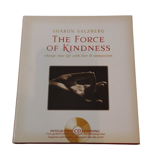 The Force of Kindness by Sharon Salzberg - Hardcover Book with Audio CD