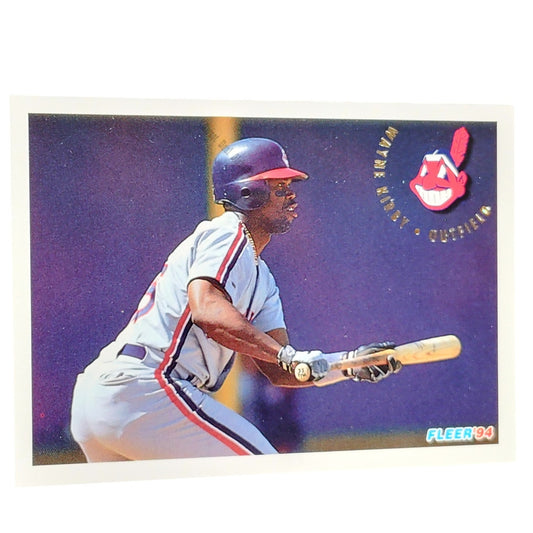 Wayne Kirby, Cleveland Indians, #107,  1994 Fleer Baseball Collector's Card
