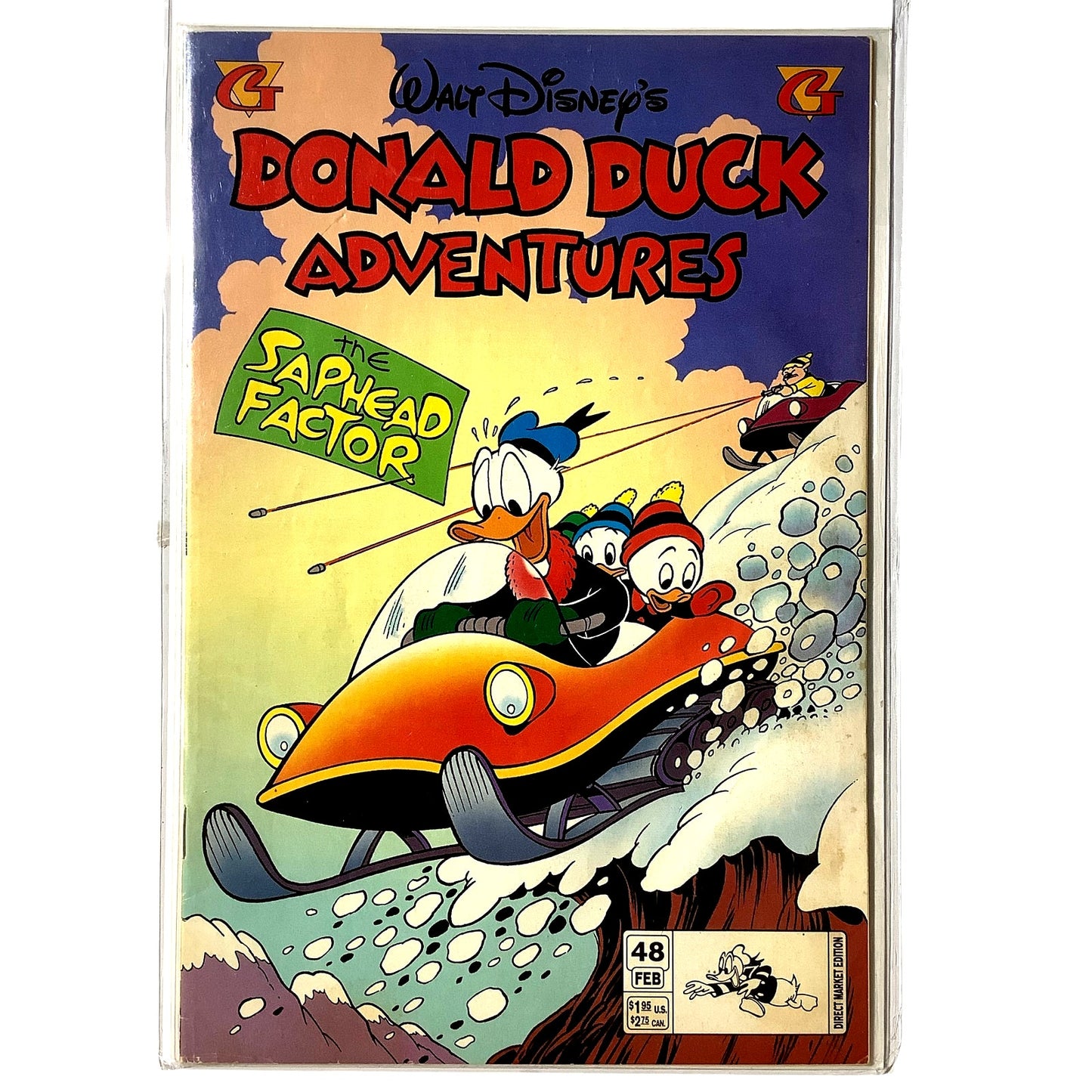 Gladstone Comics, Walt Disney's Donald Duck Adventures #48, Feb 1998, VF+
