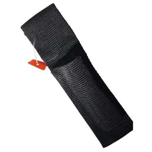 Raine EMT Mini Light/Knife/Scissor Pouch – Black Nylon – Belt Mounted – Model 0012 – Made in USA