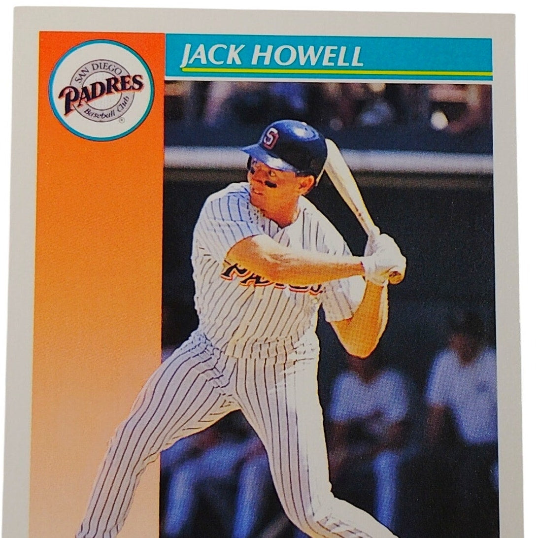 1992 Score Jack Howell #706 San Diego Padres Third Baseman Baseball Card NM