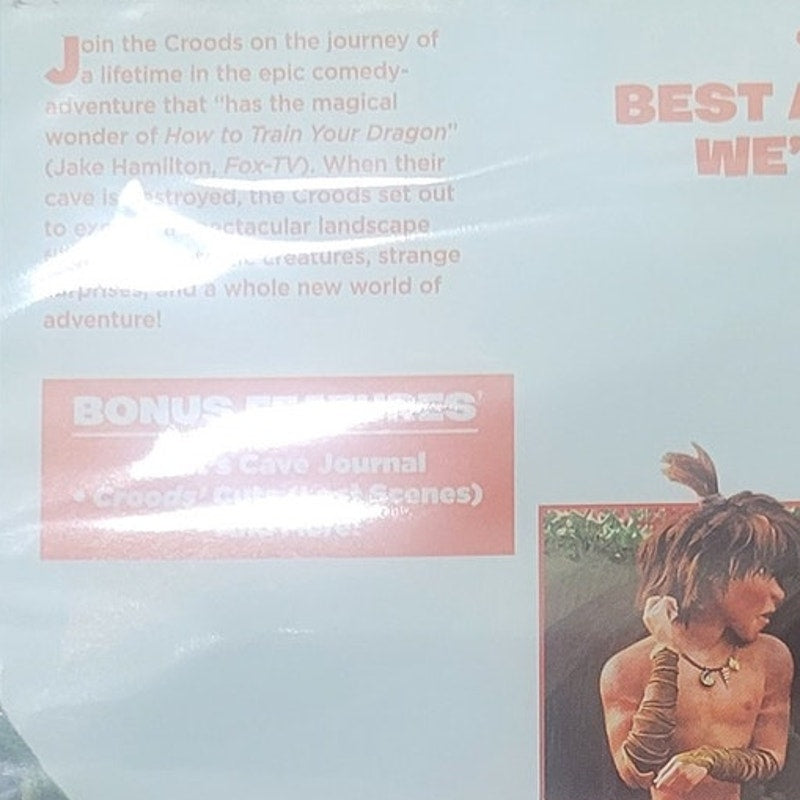 The Croods (DVD, 2013) DreamWorks Animated Family Adventure
