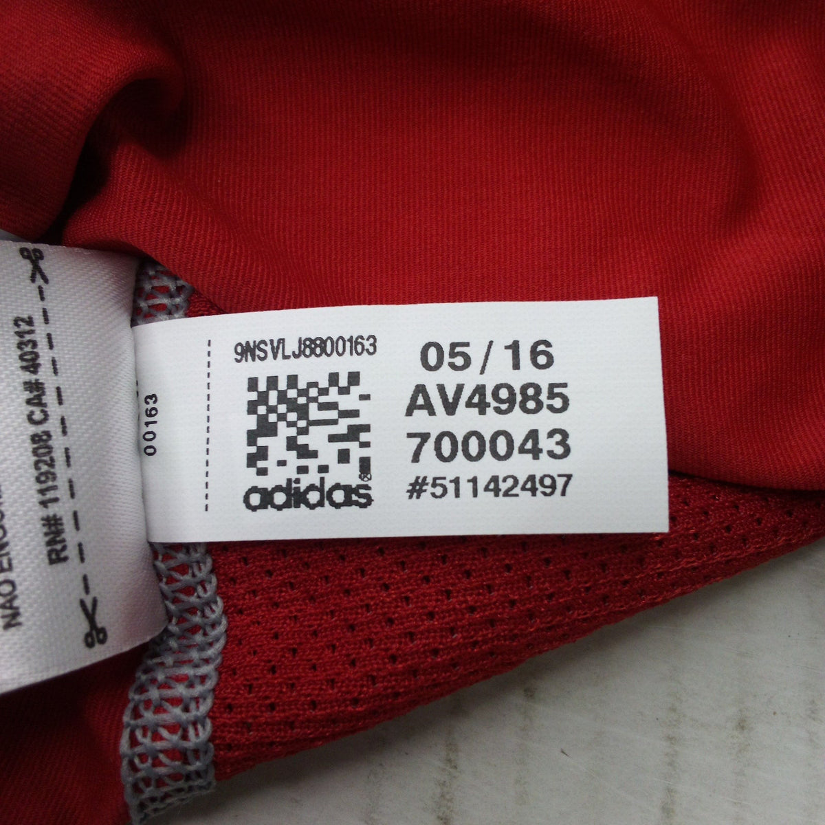 adidas TF Ironskin Volleyball Knee Pad Power Red Size L AV4985 Climacool