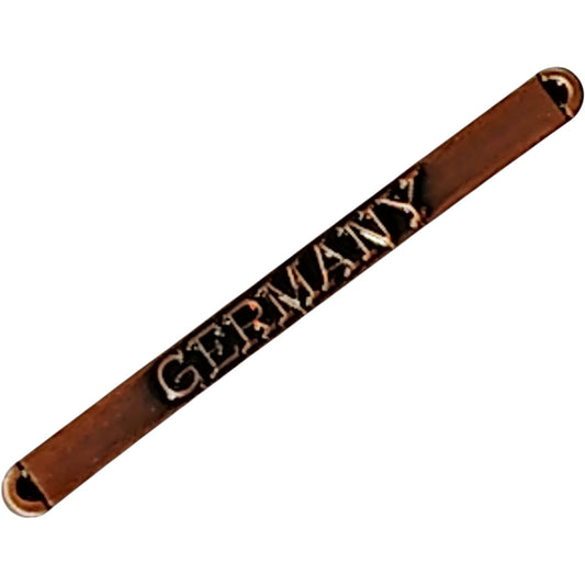 Ribbon Attachment Bronze Germany Device Clasp Large, 1-1/2" x 1/8"