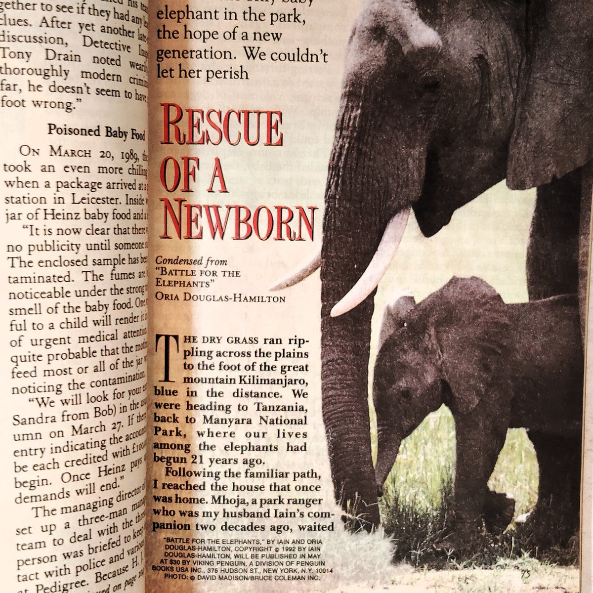Reader's Digest April 1992 Vintage Magazine - Dr. Seuss, Time to Rein in the IRS