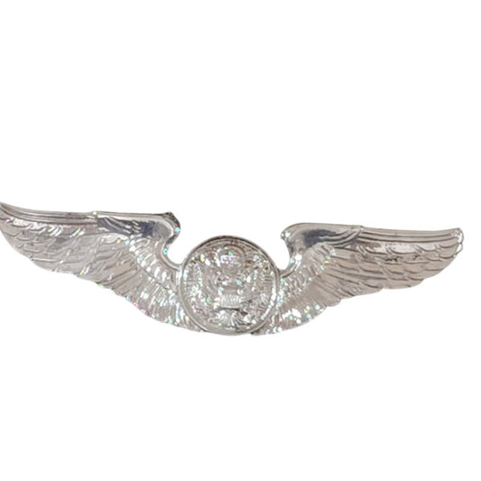 Air Force Aircrew Operations Mini Badge Pin, 2"W x 1/2"H, NIP, Clutch Back Pins