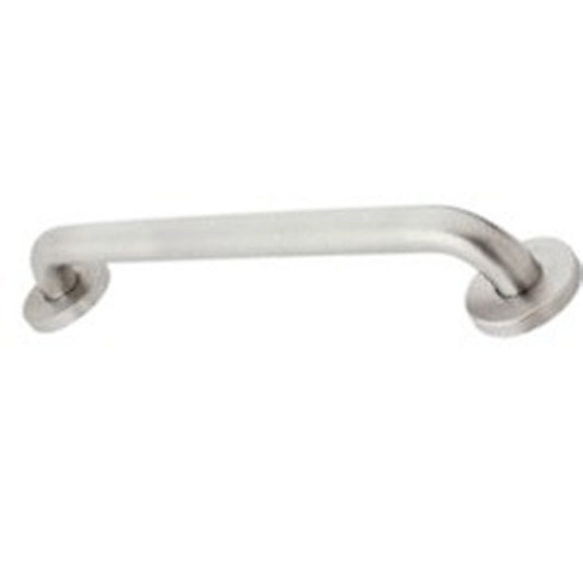 Moen Bathroom Safety 12" Peened Textured Grip Stainless Steel Bathroom Grab Bar
