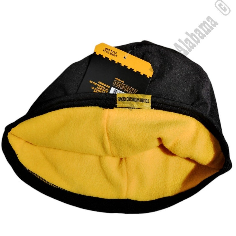 Firm Grip Unisex Black Performance Beanie Hat, Cap, Poly/Spandex Blend