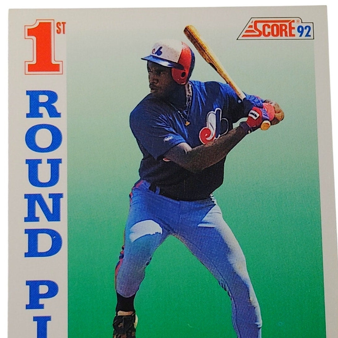 1992 Score Cliff Floyd #801 Montreal Expos Outfielder MLB Baseball Card NM