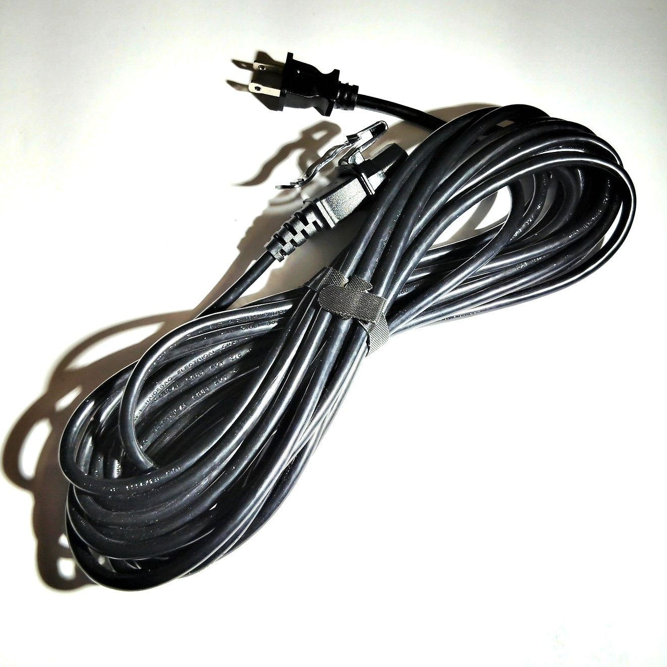 Quantum X QX‑8002 OEM Wet/Dry Vacuum Replacement Power Cord 25 ft Black