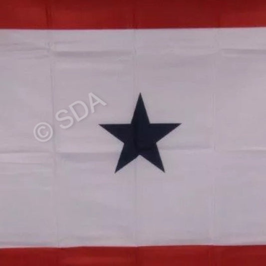 Military Families One Blue Star in Service Flag, 3' x 5' 100D Poly Flag / Banner