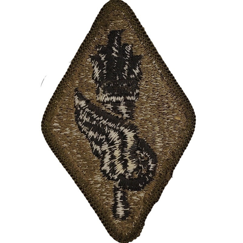 US Army Transportation School Subdued OD Patch 3‑1/8" × 2" Sew‑On
