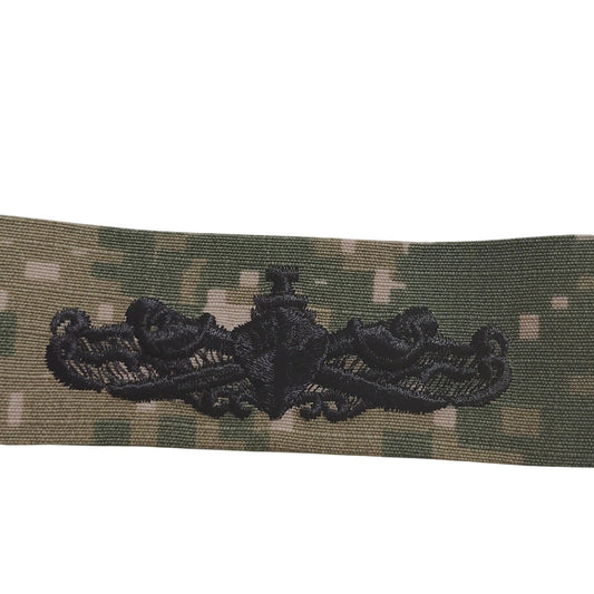 U.S. Navy Surface Warfare Badge Tape – NWU Type III – 7.5" × 1.25" TE - Sew-On
