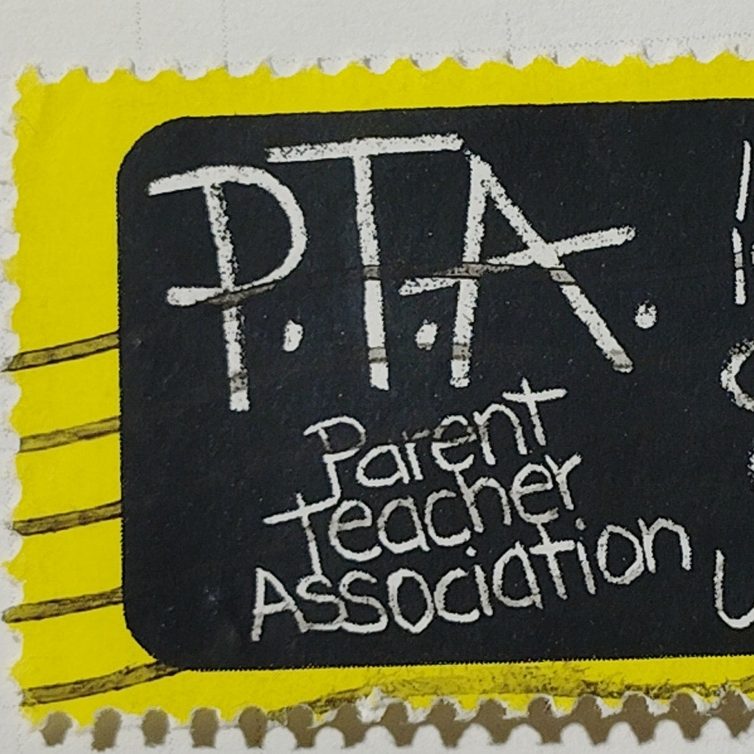 1972 US Postage Stamp Scott #1464 8c PTA Parent Teacher Association Canceled