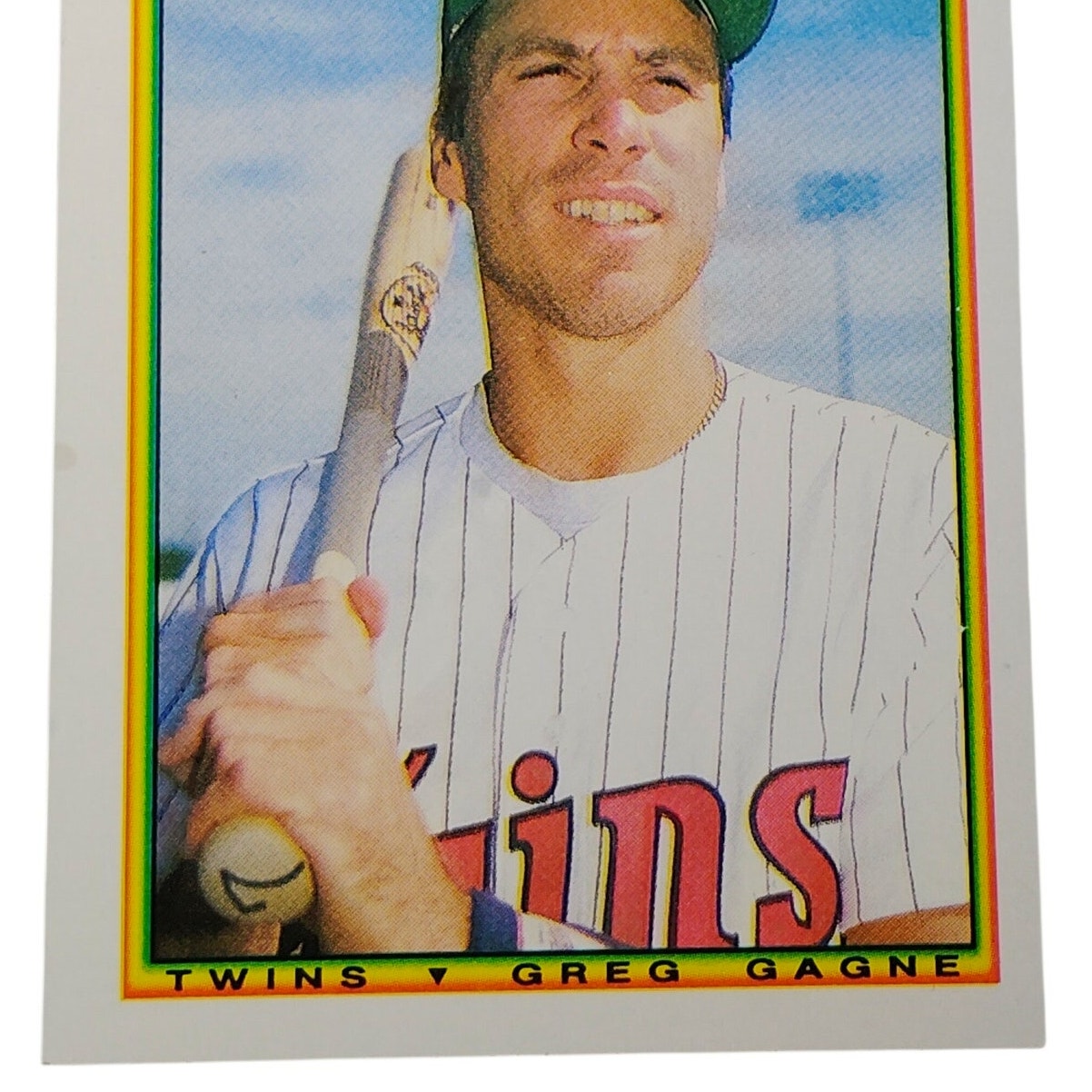 1990 Bowman Greg Gagne #414 Minnesota Twins Shortstop MLB Baseball Card NM