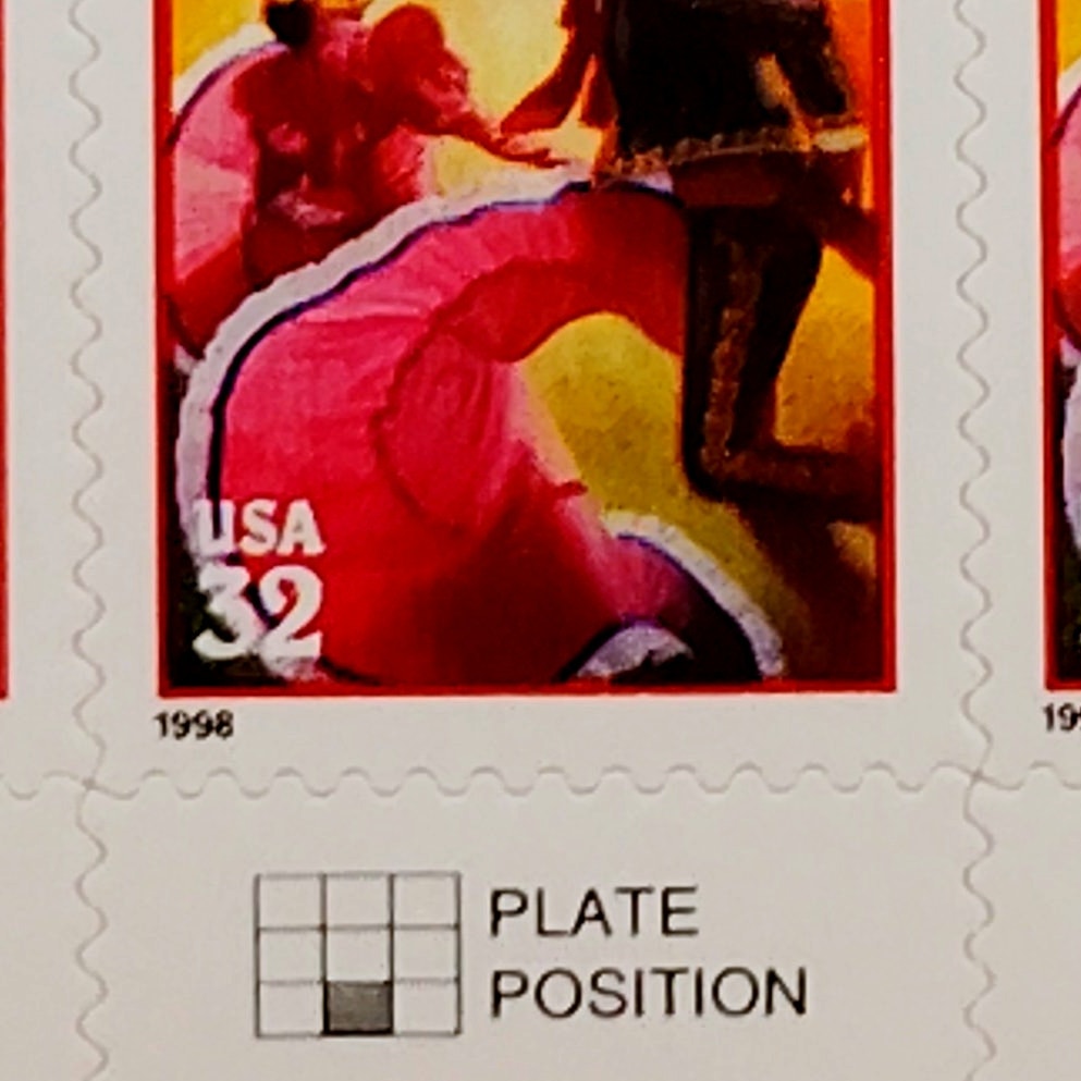 1998 Cinco de Mayo Plate Block of 10 MNH – Scott 3203 Holiday Series
