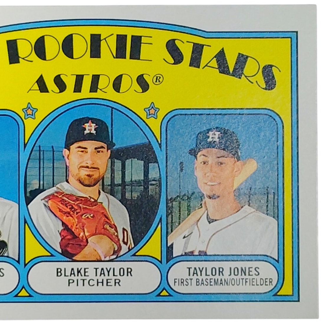 2021 Topps Heritage Rookie Stars Astros 211 Jones Taylor Paredes RC VG/EX