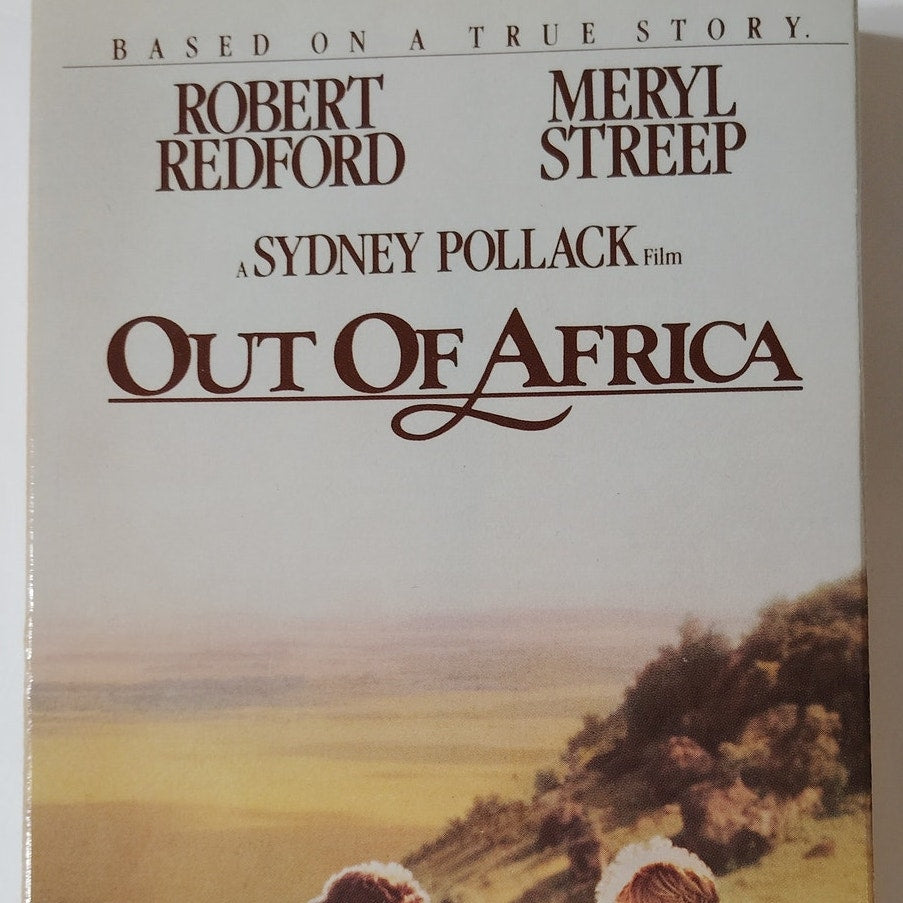 Out of Africa VHS 1986 Meryl Streep Robert Redford MCA Home Video Drama