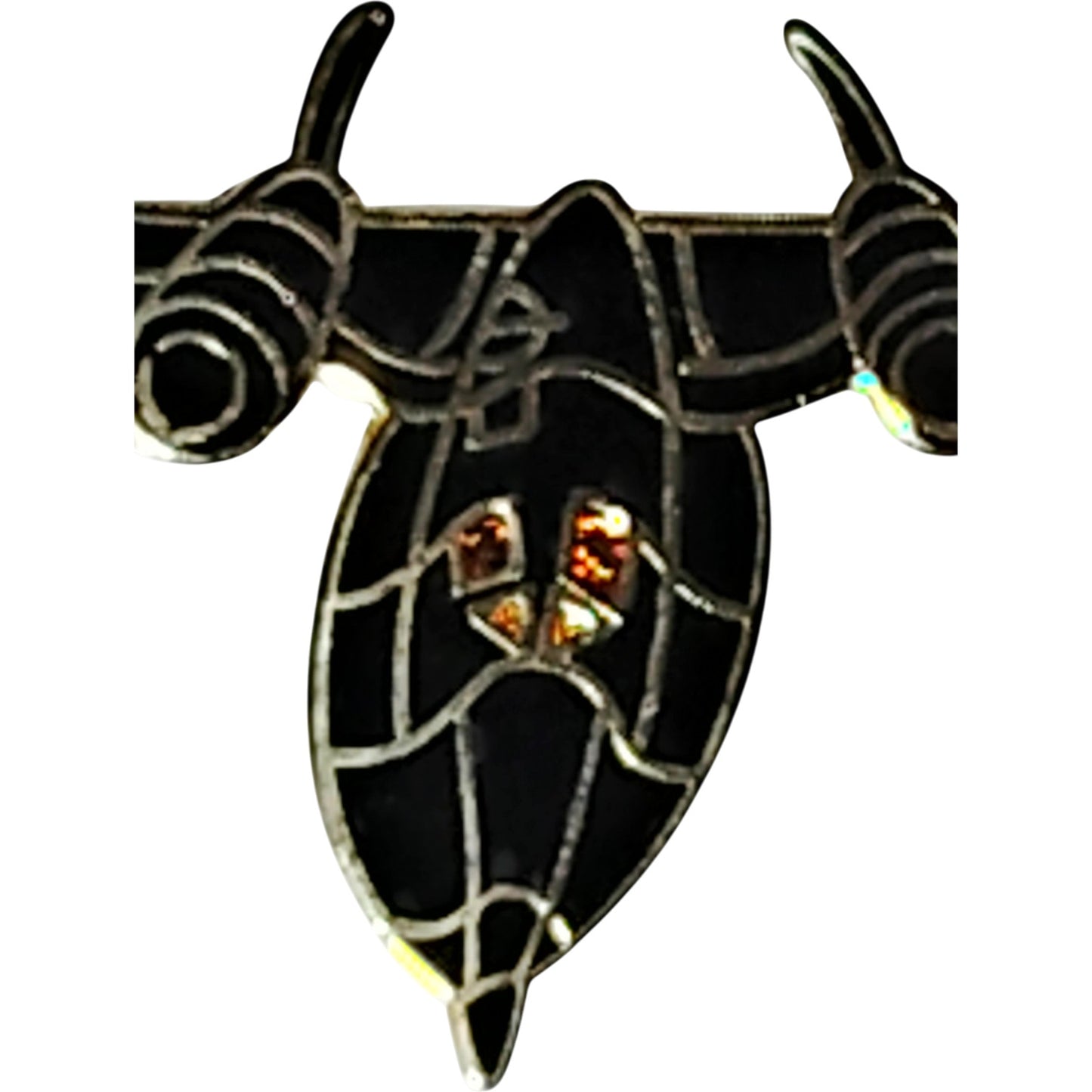 SR-71 Blackbird Hat Lapel Brooch Pin – USAF Recon Jet – 1-1/8"W x 1"H