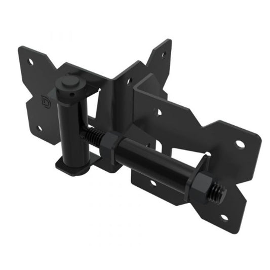 D&D Technologies DDS2HSNA Self-Closing Gate Hinge Stainless Steel Black