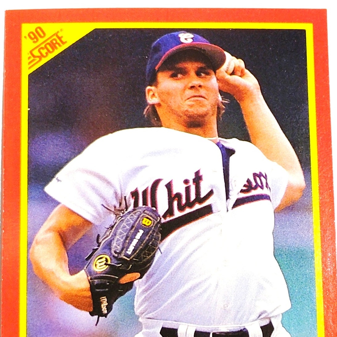 1990 Score Greg Hibbard #369 Chicago White Sox Pitcher MLB Baseball EX