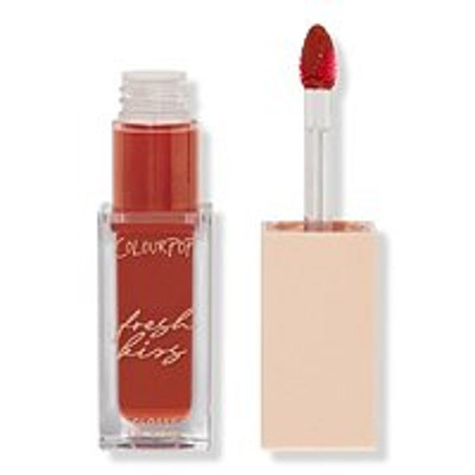 ColourPop Fresh Kiss Glossy Lip Stain, Twice Shy .06oz  Hydrating Vegan Formula