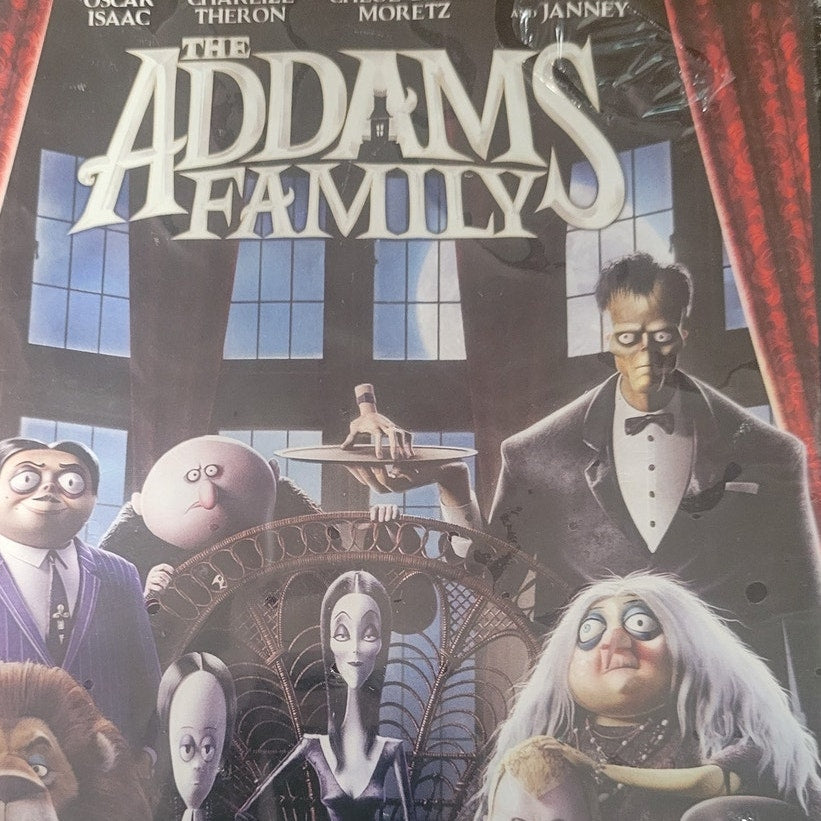 The Addams Family DVD 2019 Animated Comedy Family Oscar Isaac Charlize