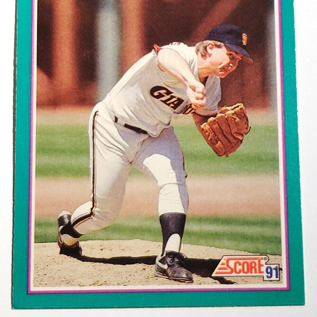1991 Score Jeff Brantley #160 San Francisco Giants Pitcher MLB Baseball Card NM