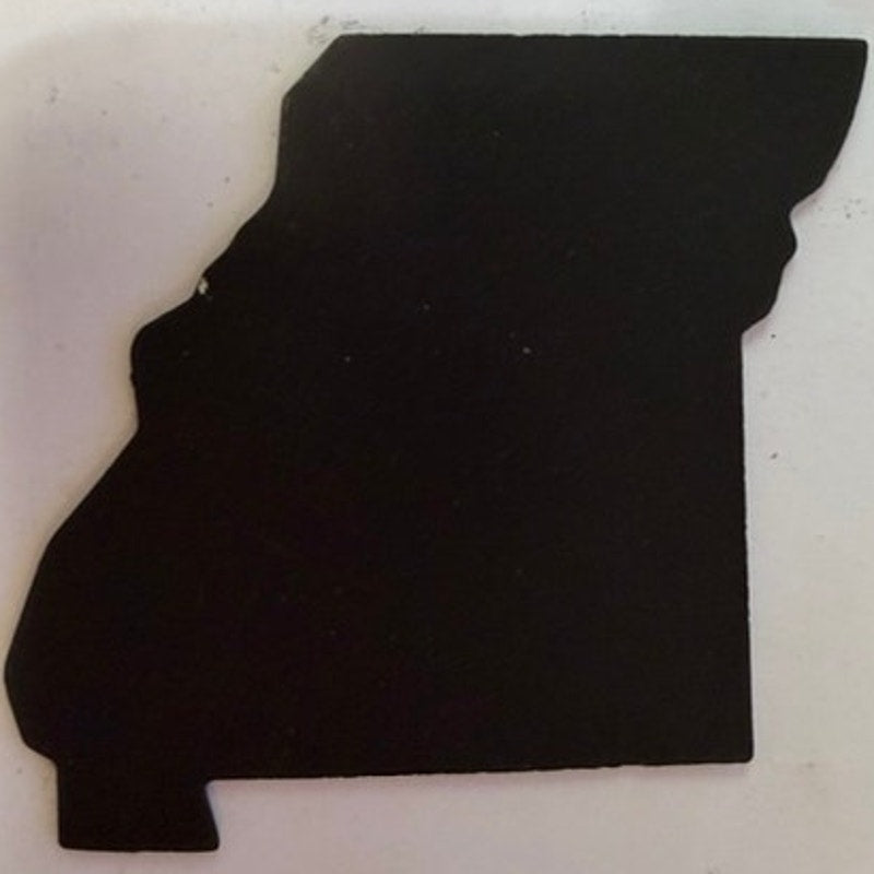 New Madrid Missouri Steamboat Silhouette Magnet State Outline 3" × 3"