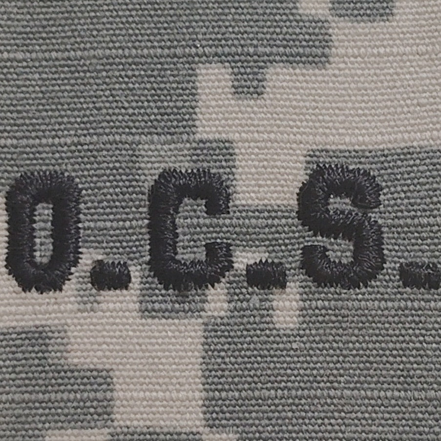 U.S. Army Officer Candidate School (OCS) Patch ACU Digital, 2"×2" Hook(-N-Loop)