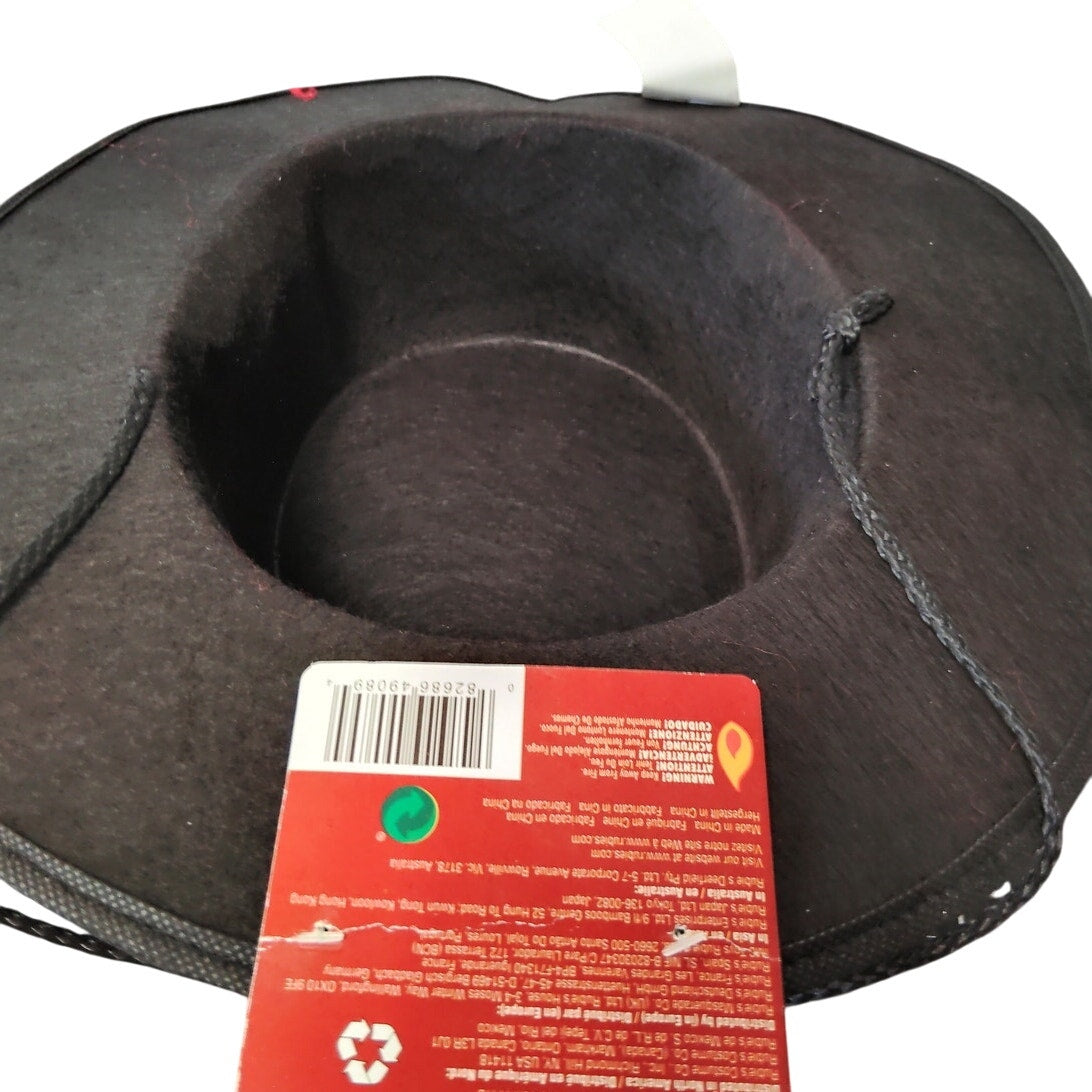 Rubie’s Costume Company Adult Zorro Hat – Black Felt with Gold Trim