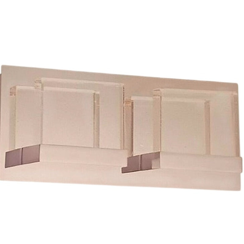 Home Decorators Collection Alberson 2-Light Chrome LED Vanity Light Bar