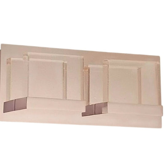 Home Decorators Collection Alberson 2-Light Chrome LED Vanity Light Bar