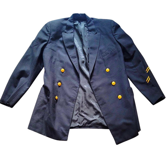 1971 U.S. Naval Academy Blazer – Jacob Reed’s Sons Fine Uniforms, Size 21" Pit-to-Pit, Aug. 1971