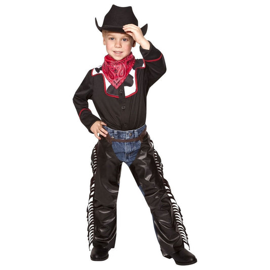 Amscan Child Cool Cowboy Costume – Medium (8–10), Multicolored, NIP