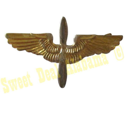 Propeller and Wings Civil Air Patrol Tie Pin, Emblems 5/8"H x 1"W, by No-Shine Insignia, NIP