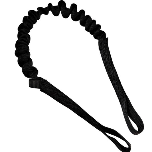 BLACKHAWK Long Personal Retention Lanyard - Black, 23" Relaxed / 31.5" Stretched