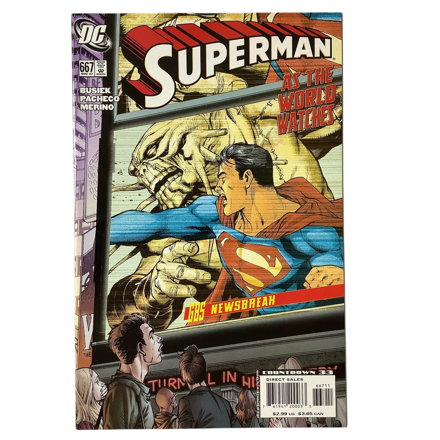 DC Comics, Superman #667, Nov 2007, NM 9.4